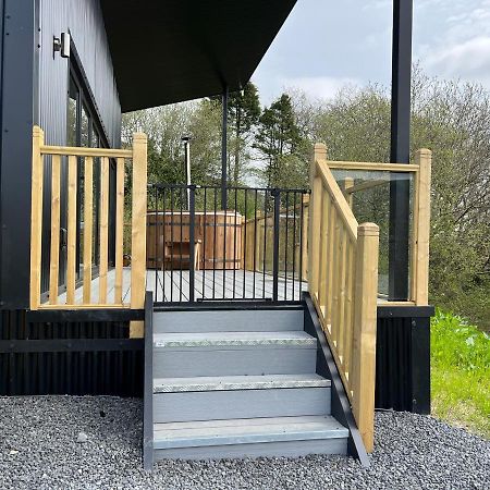 Luxury Lodge In The Treetops Llanbrynmair Kültér fotó